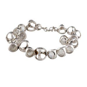 DI MODOLO STERLING SILVER QUARTZ ICONA BRACELET